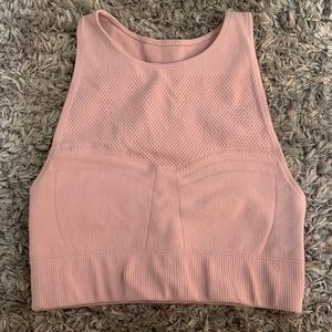 Halter Top Compression Sports Bra/Top